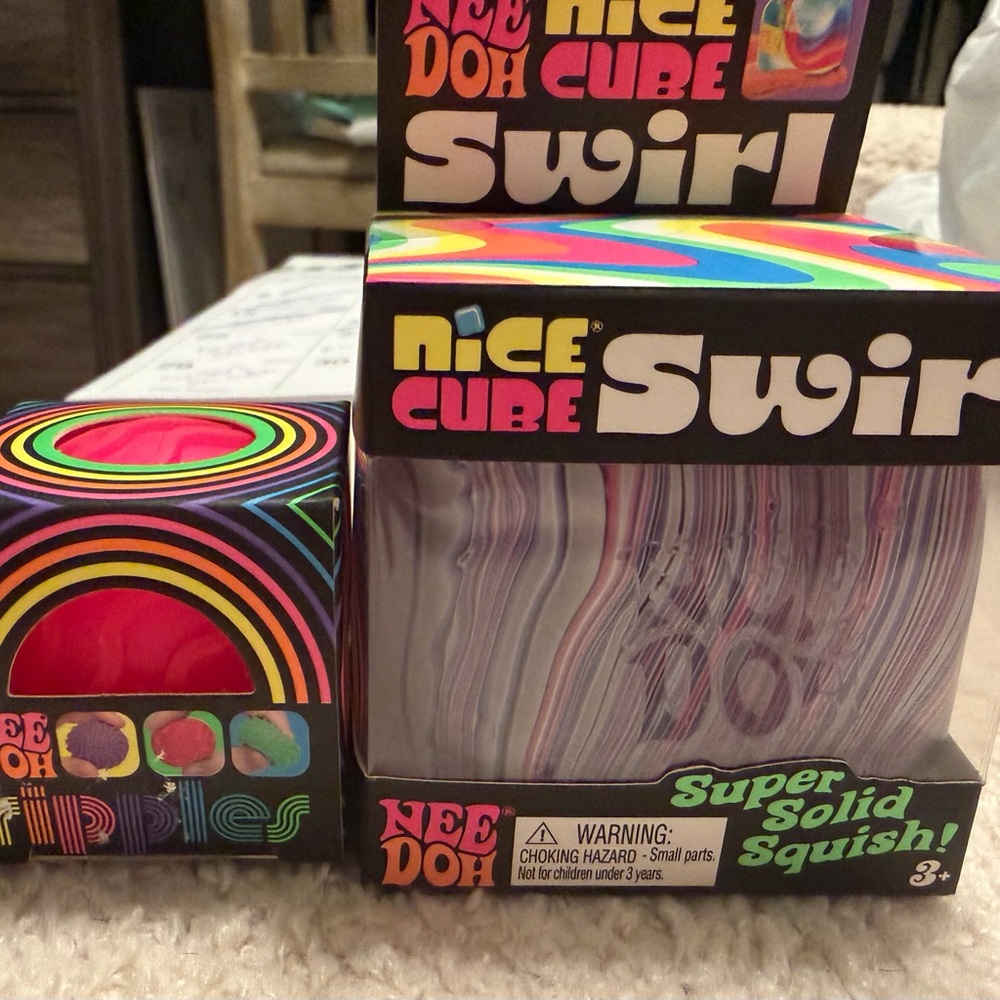 NeeDoh Nice Cube & Ripples (Set)